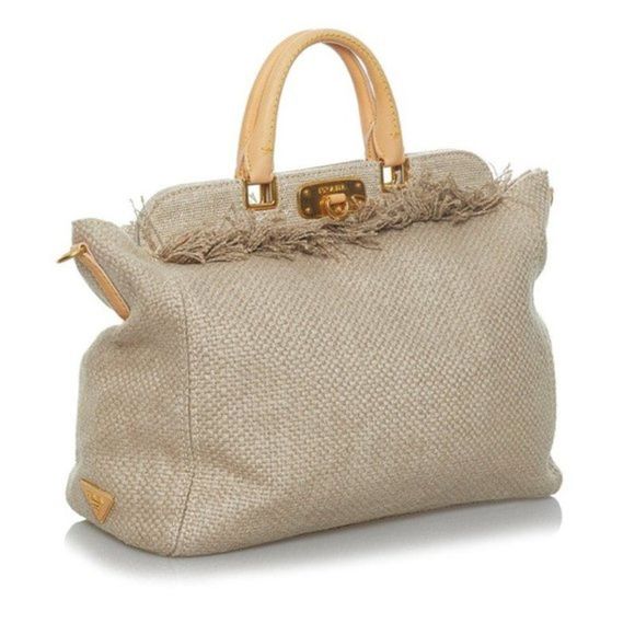 Prada Lino Corda Tote - Picture 3 of 11